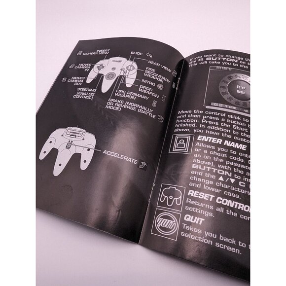 Extreme-G 2 (XG2) Nintendo 64 N64 ~ Instruction Manual Only - Picture 6 of 6